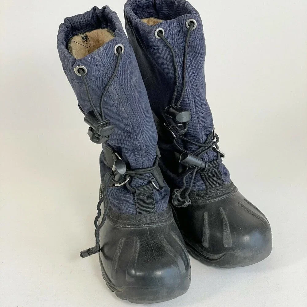 Kamik Youth‎ Kids Waterproof Insulated Winter Snow Boots Blue Size 11 Outdoor